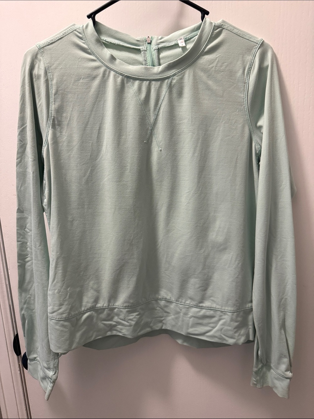lululemon athletica Mint Green Long-Sleeve Crew
